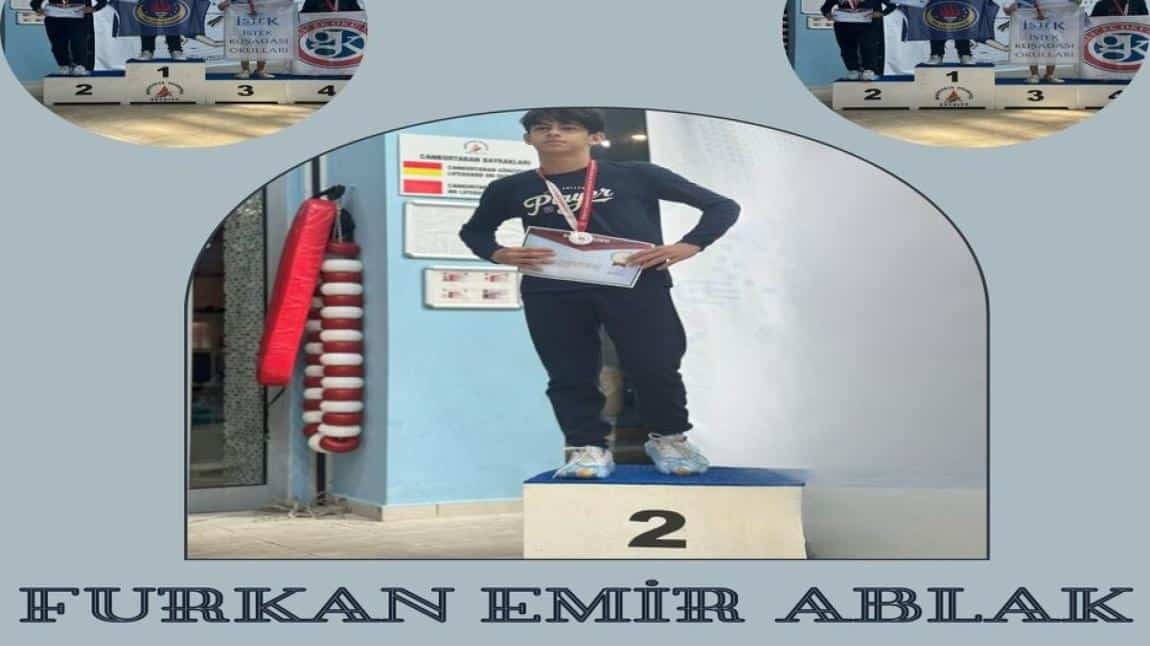 Furkan Emir Ablak Antalya Küçükler Yüzme Bölge Yarışması